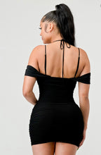 Load image into Gallery viewer, Black outside dress