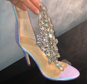 Crystal heels