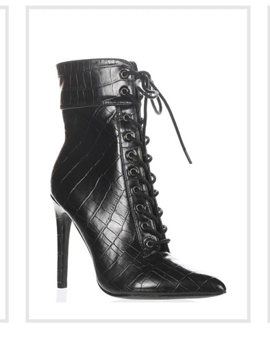 Vegan leather boot